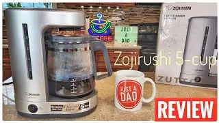ОБЗОР Zojirushi EC-DAC50 Капельная кофеварка Zutto на 5 чашек КАК ПРИГОТОВИТЬ КОФЕ