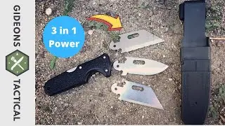3 in 1 Cutting Power! Cold Steel Click N Cut