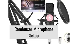 How To : Set Up A Condenser Microphone | Unboxing | Legendary Vocal #microphone #howto #setup