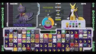 Digimon Rumble Arena Remake -- Monodramon Gameplay