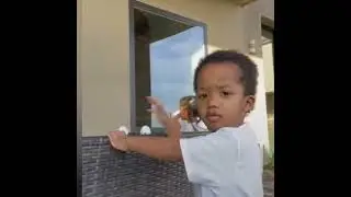 RAY J TELLS HIS SON TO SAY HI #SHORTS