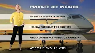 Private Jet to Aspen. Holiday Forecast for Charter Brokers. What to Expect at the NBAA conference