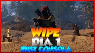 Dia 1 de wipe Rust Consola