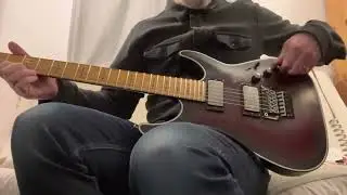 2012 Schecter Hellraiser Extreme C-1 FR Diamond Series Floyd Rose EMG Active Electronics Korea