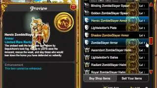 AQW Quibble Zombieslayer shop 2012