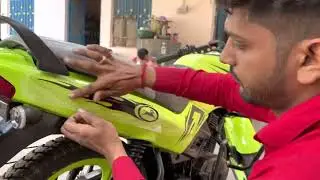 Best to best tvs bike modify #instagram #youtuber #hero