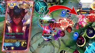 BUILD DYRROTH ONE HIT ‼️NEW SEASON 29 DYRROTH BEST ONE HIT BUILD 2025 || MLBB