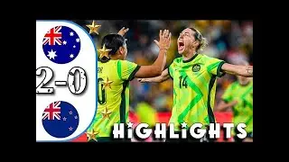 Matildas vs New zealand Highlights  Australia - Ferns  Game 2