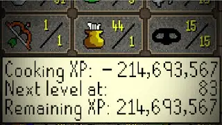 I Have Negative XP in Runescape??? (Help me Jagex)