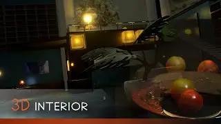 JACK KORBUS - 3D Blender visualization, interior [ I n  m y  r o o m ]