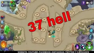 king of defense level 37 hell with local hero