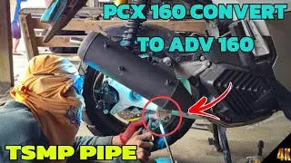 TSMP Pipe PCX 160 Convert to ADV 160 Re-Bracket