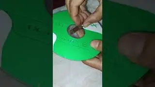 How to cut CD disc easily /CD Cutting