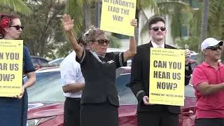United flight attendants demand management address lingering operational issues