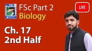 2nd Year Biology Ch 17 Coordination And Control - FSc biology Book 2 Live Lecture