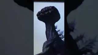 Mushroom cloud Godzilla
