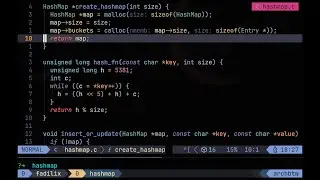 building a hashmap from scratch in C