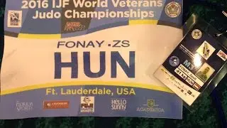 F&oacute;nay Zsolt 2016 Veterans World Judo Championships Fort Lauderdale