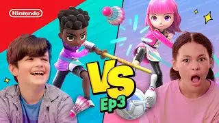 Kids vs the CHAMP Sports Gaming Challenge 💪⚽️ | Kids Play Ep 3 | @playnintendo