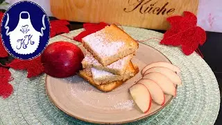 ✨ 🍎 Saftiger Apfelmus-Kuchen vom Blech – einfach, schnell & perfekt für die Woche!