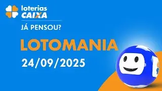 Resultado da Lotomania - Concurso n&ordm; 2827 - 24/09/2025