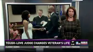 'Tough Love' judge celebrates marriage of former heroin addict soldier