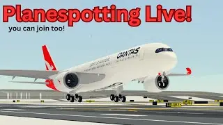 600 subs? 🔴 PTFS PLANESPOTTING LIVE 🔴 [VIEWERS CAN JOIN] Pilot Training Flight Simulator Roblox