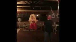 Old gay man bashes pinata