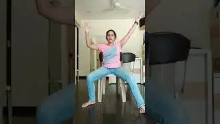 Chandra Namaskar on chair