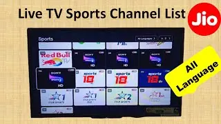 Top 41 Live TV Sports Channels List on Jio Fiber Set top box India 2023 | Cricket and foot ball