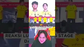 reaksi luke opening stage dari onic id #rrq #onic #mobilelegends #mlbbshorts #mlbb #mpl #age