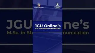 Your voice can change the game. Learn strategic communication at JGU Online.