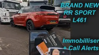 Brand New L461 Range Rover Sport Secured | Call Alert Immobiliser | i96 Connect | Immobiliser Fit