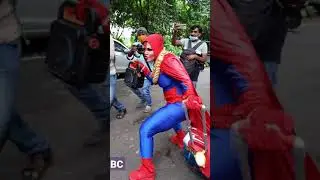 Rakhi Sawant Spider-Man look Funny Video
