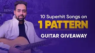 Valentine Special !! 1 Pattern 10 Superhit Songs | Guitar Lesson | Get Free Guitar🎸🎸🎸