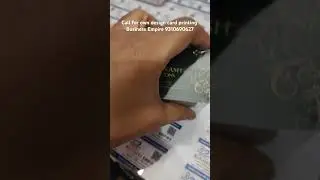 Customized card printing Thermal pre printed cards single and both side #printingpartner