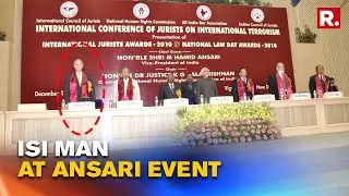 Biggest National Security Scam: Pakistan 'Spy' with Hamid Ansari At Event; Full Frame Picture