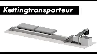 BMC kettingtransporteur bij Jonckeere Subcontracting