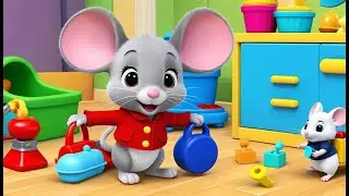 Mouse Opens a Toy Shop | Fun Nursery Rhymes & Baby Songs for Kids 🐭🧸🎶