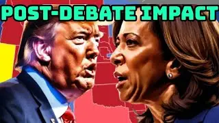 Post-Debate 2024 Presidential Election Map Forecast!