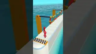 Fun Race 3D Funny Gameplay Part 5 #shorts #youtubeshorts