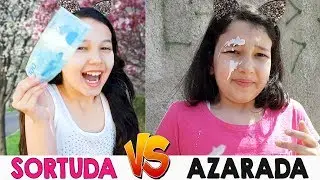 SORTUDA VS AZARADA - FÉRIAS #01 | Luluca