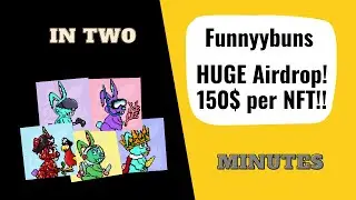 HUGE Airdrop! NFT/Gaming Project on Sui Network ~ Funnyybuns
