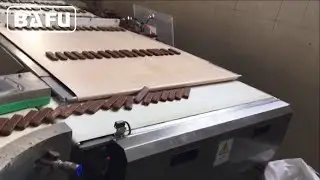 chocolate bar packaging in flow pack wrapper (HFFS),automatic chocolate packaging machine