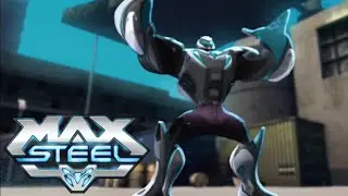 Max unlocks Turbo SUPER STRENGTH Mode! | Max Steel Clip (Season 1 Episode 11)