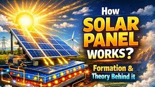 Solar Panel Kaise Kaam Karta Hai? | Complete Working + Theory #science #discovery 