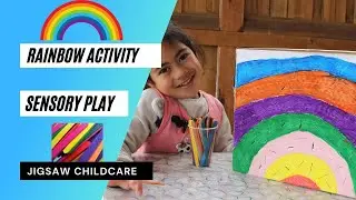 Rainbow Activity For Kids | Fine Motor & Sensory Play | Jigsaw Childcare Online Learning