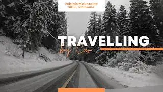 Snowy Mountain Drive 4K ❄️ Păltiniș to Sibiu | Winter Road Trip Romania (GoPro POV)