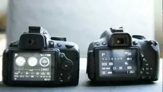 Nikon D5200 vs Canon T4i (650D) - Cameras Compared Part I