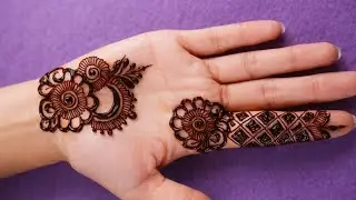Very simple mehndi design |. Mehandi ka design | front hand mehndi designs | mehndi design 2026